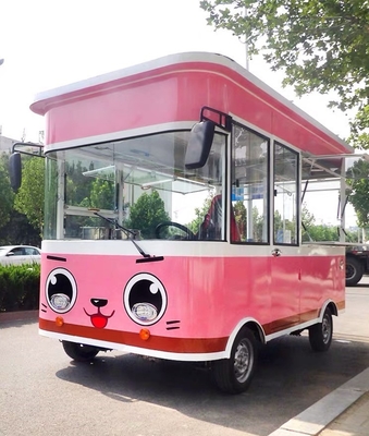 Specificativi della varietà Camion di fast food mobile con materie prime di latte nero personalizzate