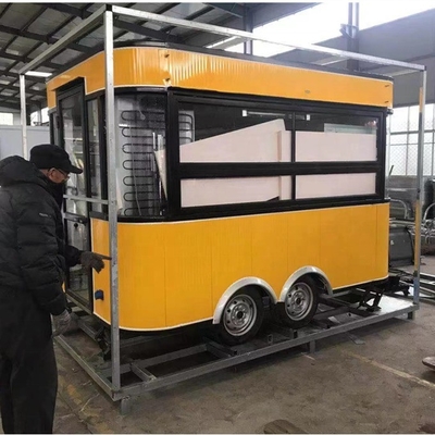 Velocità di 65 km/h per auto rimorchio camper furgone attrezzature vending trailer design user-friendly