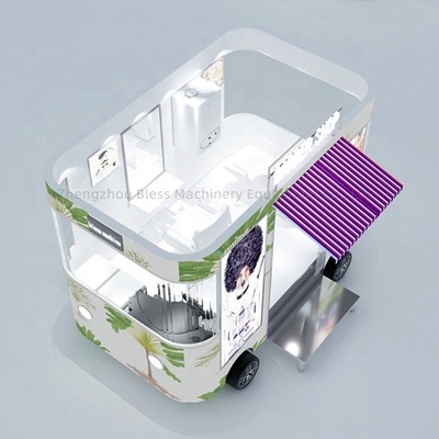 2022 6M Unique Design Catering Mobile Food Truck per bevande fredde e 55 km di autonomia elettrica