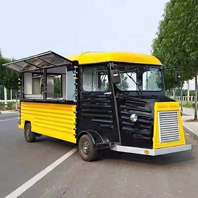 85 km di lunghe distanze di fast food all'aperto con tavolo da lavoro in acciaio inossidabile