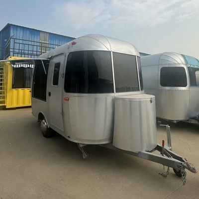 Sistema elettrico fornito Catering Trailer Food Van in acciaio inossidabile per i negozi di abbigliamento