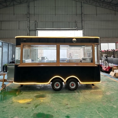 2023 Camion elettrico mobile alimentare con carrozzeria in foglio galvanizzato verniciato e fornitura diretta