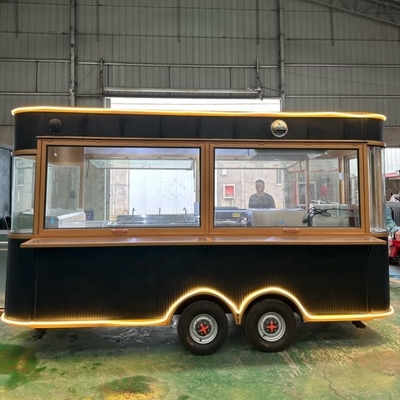 2023 Camion elettrico mobile alimentare con carrozzeria in foglio galvanizzato verniciato e fornitura diretta