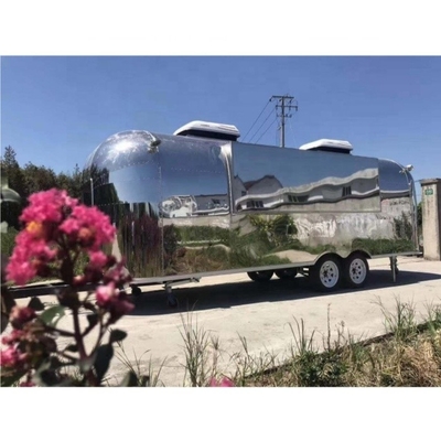 35KM-75KM/H Food Truck Catering Trailer con facile funzionamento e cucina completamente attrezzata