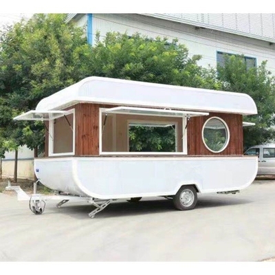 Mobile Food Trailer Dotato di L420cm*W180cm*H230cm Climatizzatore 10% Sconto