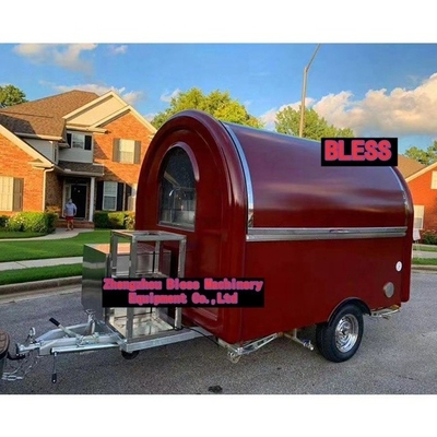 Mobile Food Trailer Dotato di L420cm*W180cm*H230cm Climatizzatore 10% Sconto