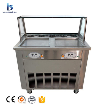 Thailandia Cartino alimentare mobile con macchina per lo yogurt surgelato e funzione di scongelamento automatico
