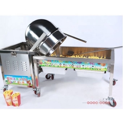 80 KG elettromagnetica di riscaldamento di mais/rice popcorn macchina di trasformazione per e efficienza