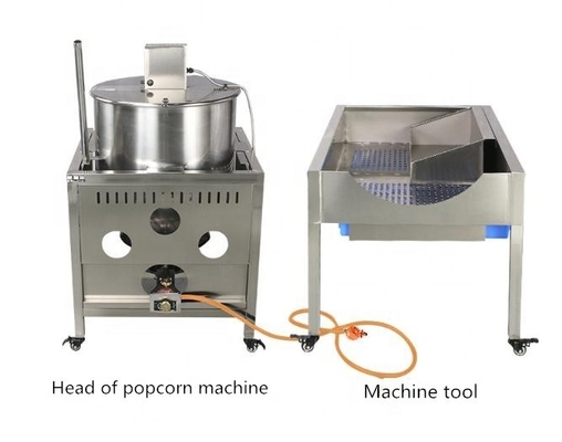 Macchina elettrica multifunzione per popcorn in acciaio inossidabile