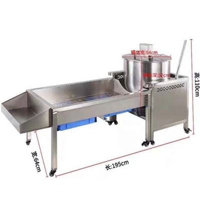 2022 Nuovo design Popcorn Machine Parts con facile funzionamento e 530mm di diametro Pan
