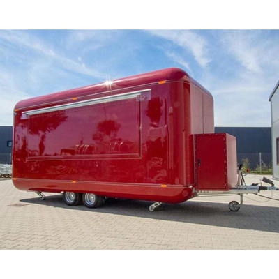 35km-75km/h Velocità CE certificato Airstream Food Trailer personalizzato per impianto di condimenti