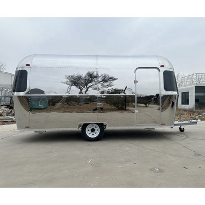110v/220v Cucina mobile Airstream personalizzata completamente attrezzata per Hot Dog Fast Food Trailers