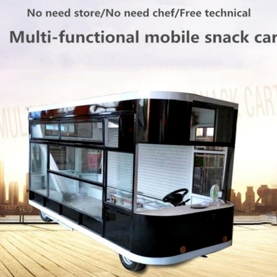 2022 Disegno user friendly Camionetto alimentare per cucina mobile con recupero elevato e bevande fredde