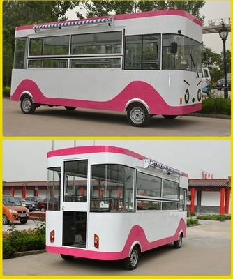 Catering Commerciale 2022 Good Taste Air Cooled Fast Food Hot Dog Cart con ruote montate