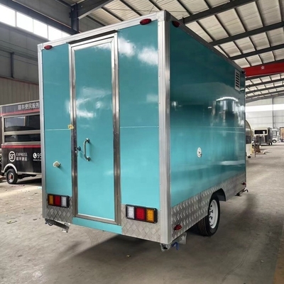 Cucina all'aperto Fast food trailer con attrezzature per cucinare Camion alimentari mobili