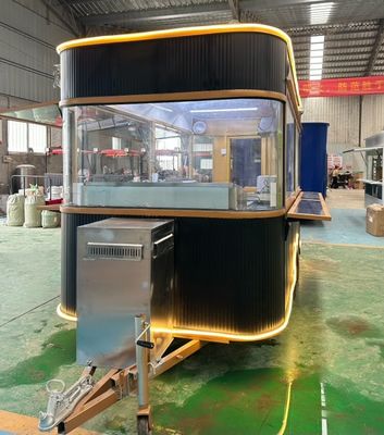 Camionetto alimentare completamente attrezzato con servizio di manutenzione e riparazione sul campo 3000*1600*2300mm