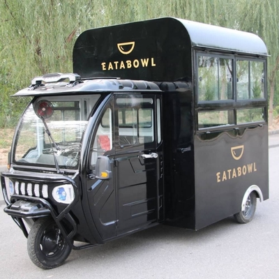2022 Food Truck su 3 ruote per piccole imprese e durabilità in acciaio inossidabile