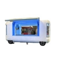 Approvato Camionetto alimentare elettrico Cucina mobile di strada di moda Corsetto alimentare personalizzato