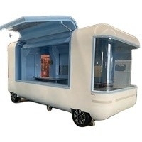 Approvato Camionetto alimentare elettrico Cucina mobile di strada di moda Corsetto alimentare personalizzato