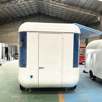 1000KG Mobile Snack Food Truck Gas Fast Food Cart Trailer Cucina nello stabilimento di produzione