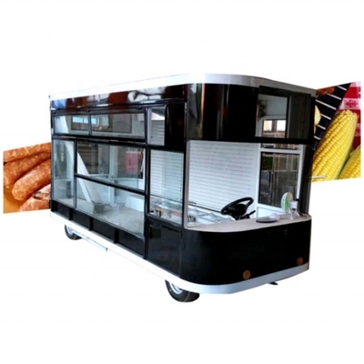 Macchine per camion alimentari Funzione camion alimentare elettrico a quattro ruote adatto alla vendita di snack