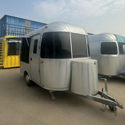 110V/220V Voltaggio Cucina all'aperto Fast food camion rimorchio con attrezzature da cucina