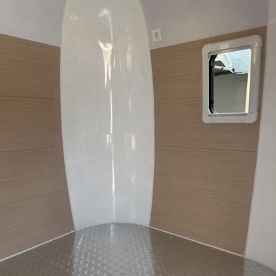 110V/220V Voltaggio Cucina all'aperto Fast food camion rimorchio con attrezzature da cucina