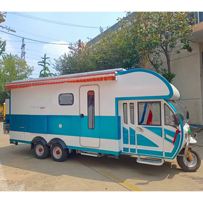 Sistema elettrico fornito Customized Off Road RV Caravan Camper Trailer con frigorifero da 50L