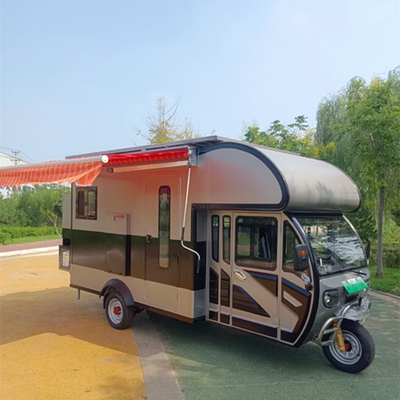Sistema elettrico fornito Customized Off Road RV Caravan Camper Trailer con frigorifero da 50L