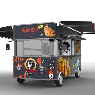 La franchigia del carrello del cibo di Master Siomai House con dimensioni di 420cm*180cm*H230cm