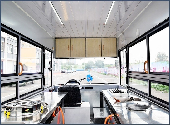 La franchigia del carrello del cibo di Master Siomai House con dimensioni di 420cm*180cm*H230cm