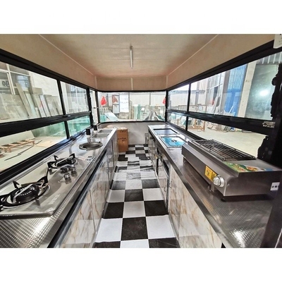 220V/380V BLS-125A Camionetto automatico per cucina mobile