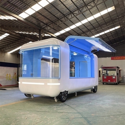 USA Standard 13ft Food Trailer con attrezzature personalizzate e impianto di trasformazione delle verdure