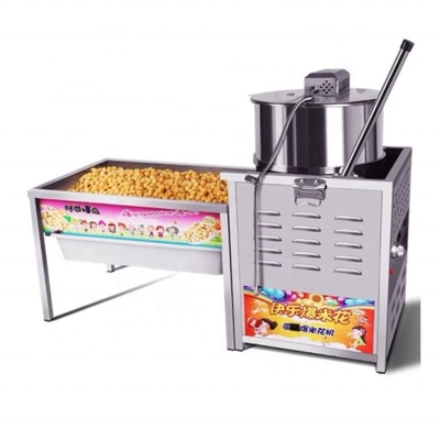 24 mesi di garanzia Super Performance Popcorn Machine per la produzione di snack di zucchero di olio di mais