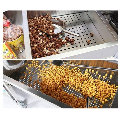 Macchina per popcorn a gas o elettrica di 530 mm di diametro