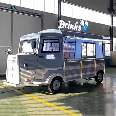3KW-20KW furgone elettrico mobile per fast food snack bevande e caffè materie prime soia