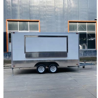 Camion alimentare mobile con isolamento termico e quattro ruote elettriche personalizzate