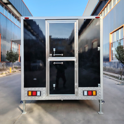 500*180*250cm Multifunzionale Mobile Quadrato Stile rimorchio per snack e gelato