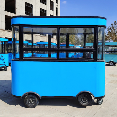 Outlet Mobile Fast Food Cart per snack bevande gelato caffè latte tè e succo di frutta