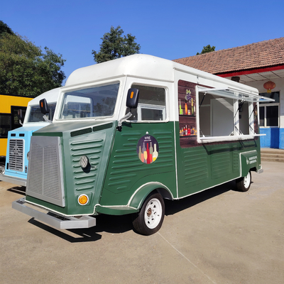 Customized Electric Mobile Van Fast Food Snack Catering Bevande Caffè Camion Trailer Cart