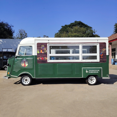 Customized Electric Mobile Van Fast Food Snack Catering Bevande Caffè Camion Trailer Cart