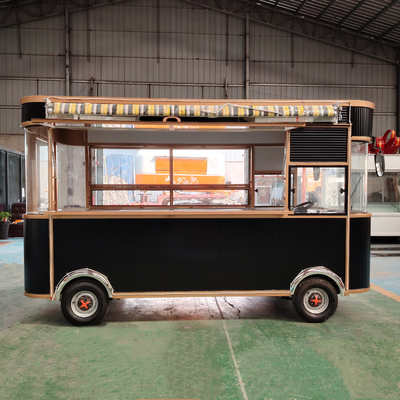 Fornitore di alimentazione esterno Combine di pollo fritto mobile con carrello della boutique e Coca-Cola Beverage