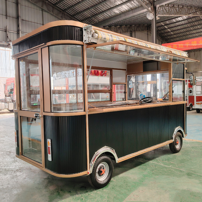 Fornitore di alimentazione esterno Combine di pollo fritto mobile con carrello della boutique e Coca-Cola Beverage