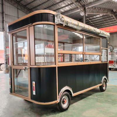 Fornitore di alimentazione esterno Combine di pollo fritto mobile con carrello della boutique e Coca-Cola Beverage