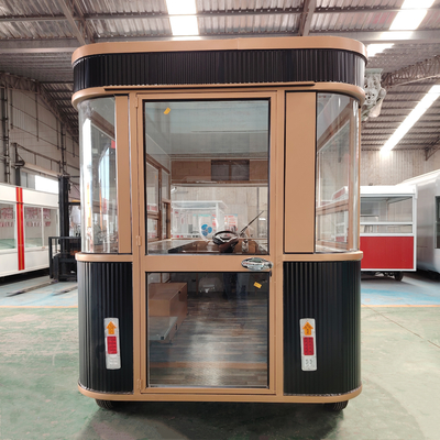 Fornitore di alimentazione esterno Combine di pollo fritto mobile con carrello della boutique e Coca-Cola Beverage