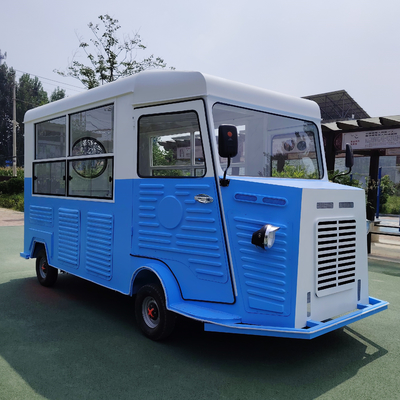 Distanza personalizzata carrello di cibo per strada all'aperto per fast food snack catering bevande caffè