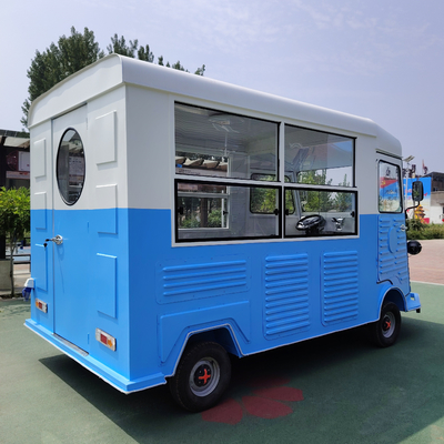 Distanza personalizzata carrello di cibo per strada all'aperto per fast food snack catering bevande caffè