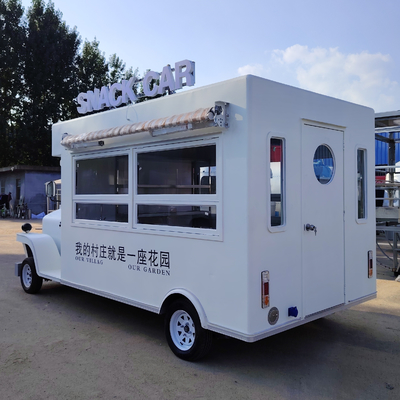 Mobile Electric Fast Food Snack Catering Gelato Caffè Truck Trailer Boutique 1500kg