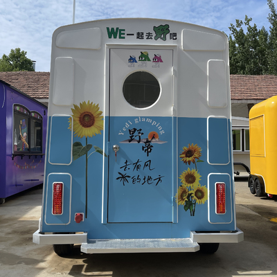 Multipurpose Electric Mobile Van Fast Food Snack Catering Bevande Caffè Camion Camper Cart