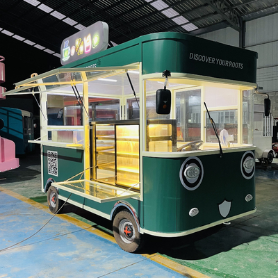 Combinazione di pollo fritto e cola per camion elettrico mobile in olio da cucina